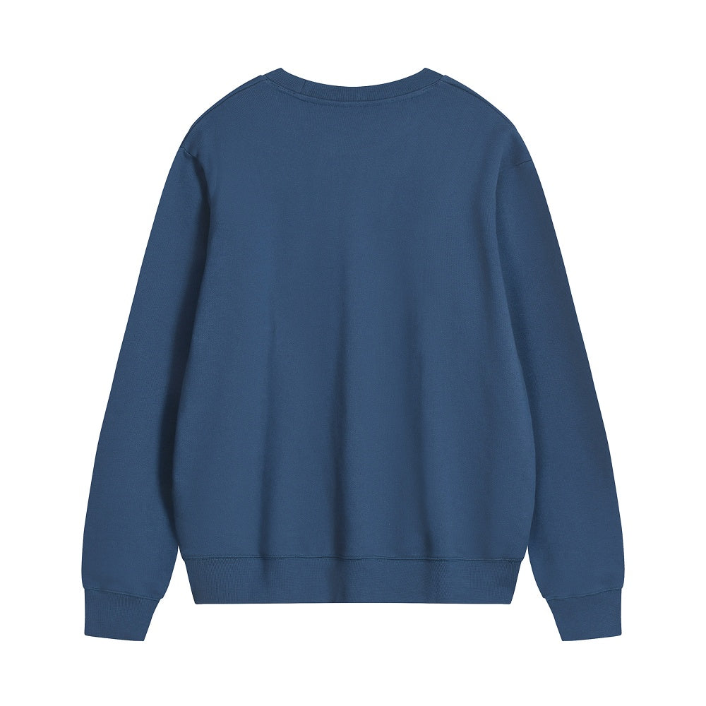 Unisex Oversized Casual Cotton Crewneck Sweatshirt