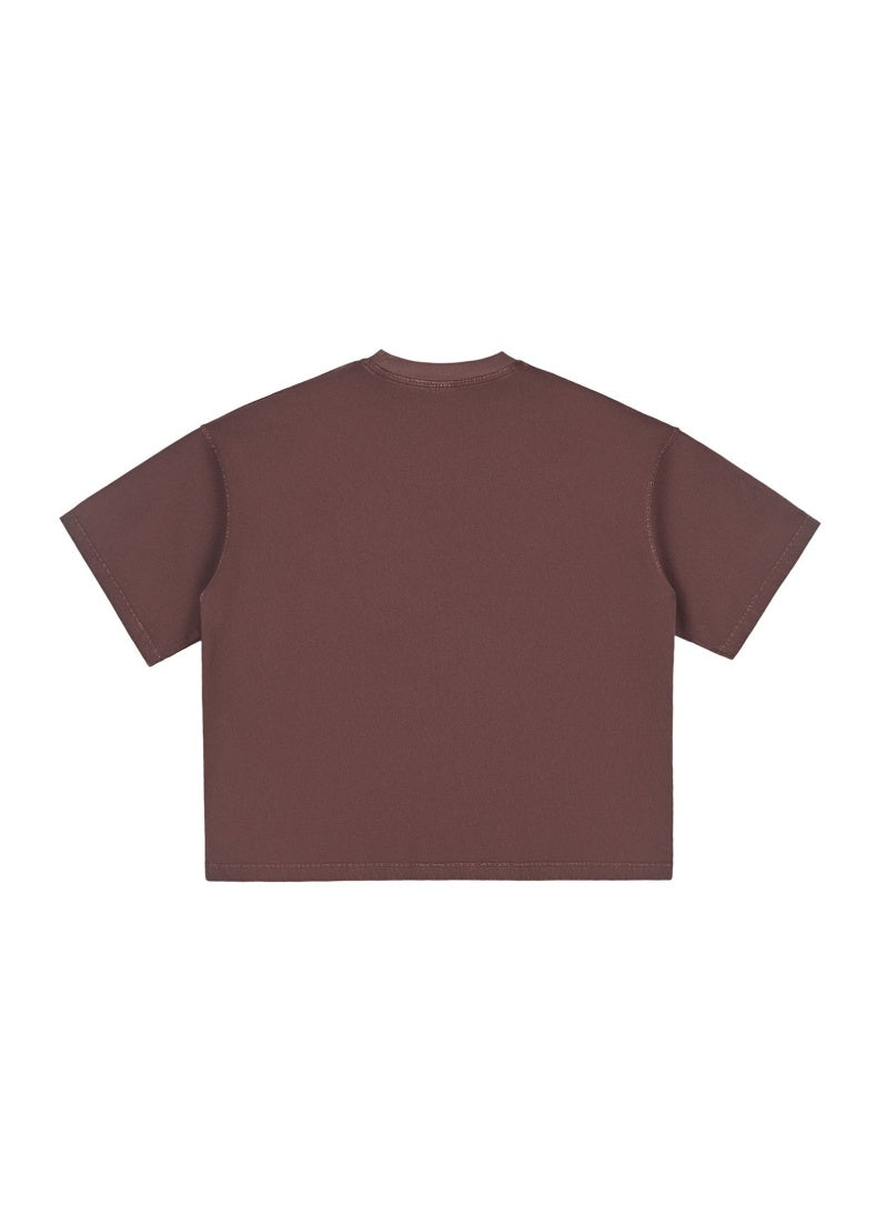 Washed Boxy Cotton T-Shirt