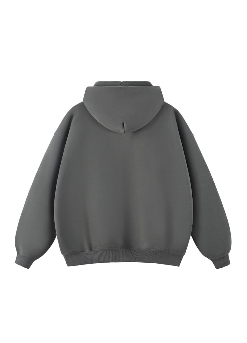 Fleece Lined Relaxed Pullover Hoodie