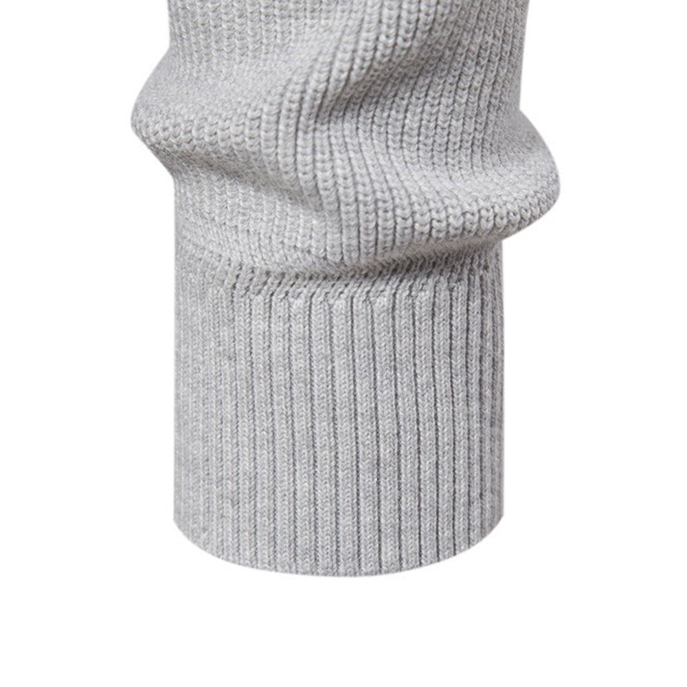 Men's Half-Zip Turtleneck Sweater