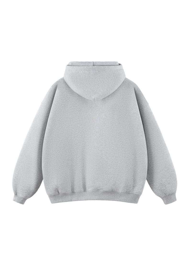 Fleece Lined Relaxed Pullover Hoodie