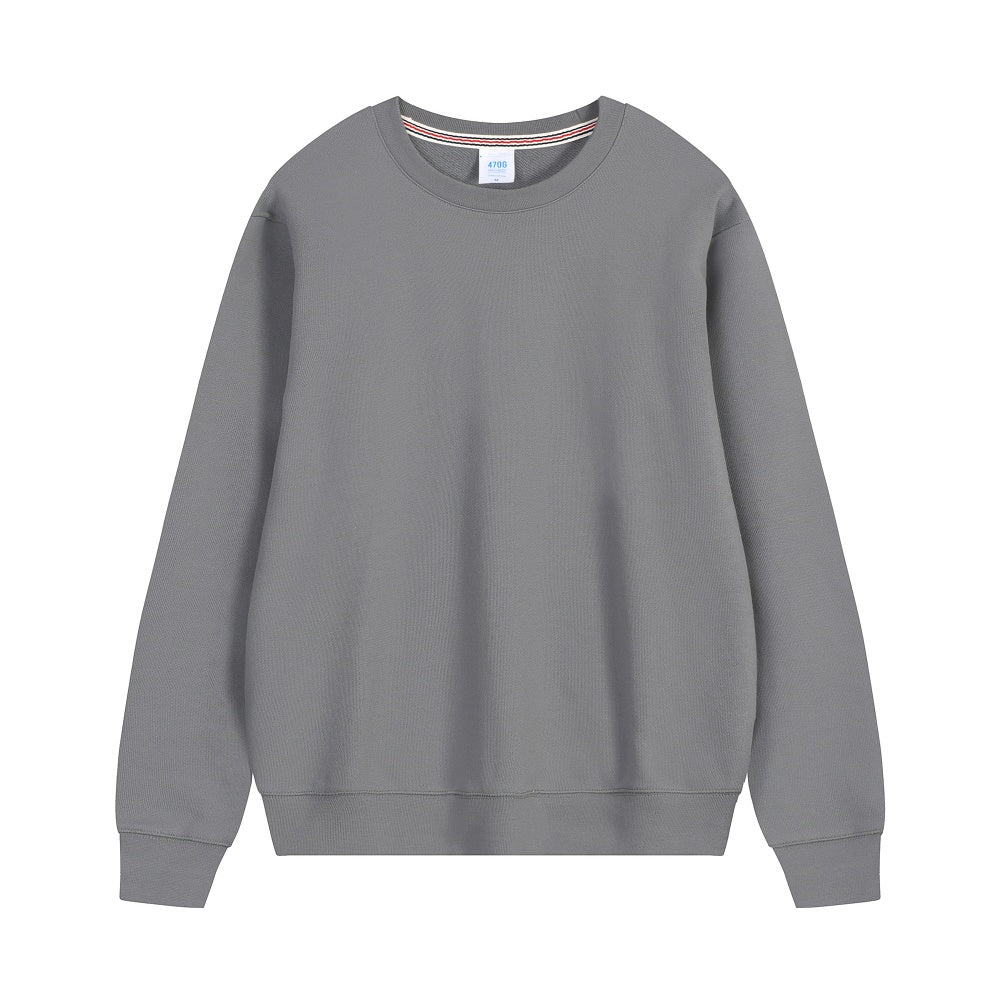Unisex Oversized Casual Cotton Crewneck Sweatshirt