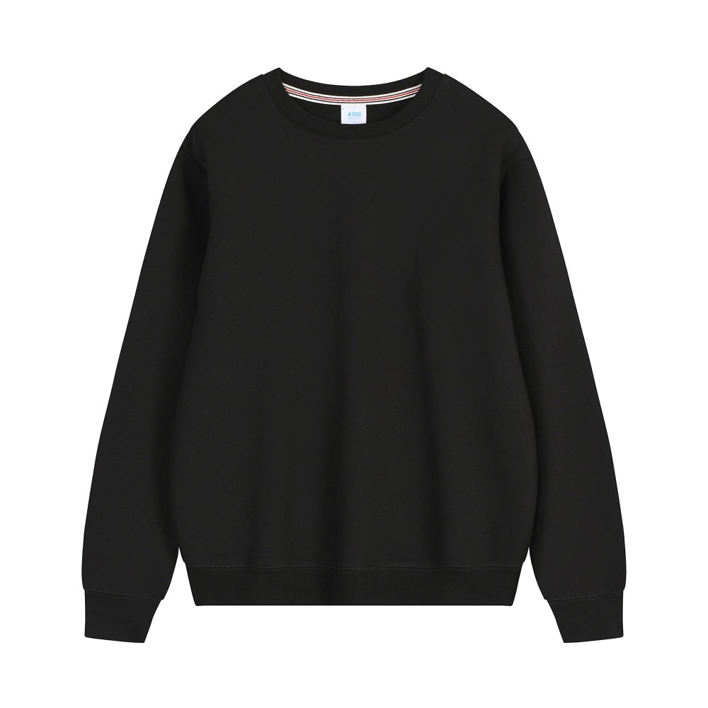 Unisex Oversized Casual Cotton Crewneck Sweatshirt