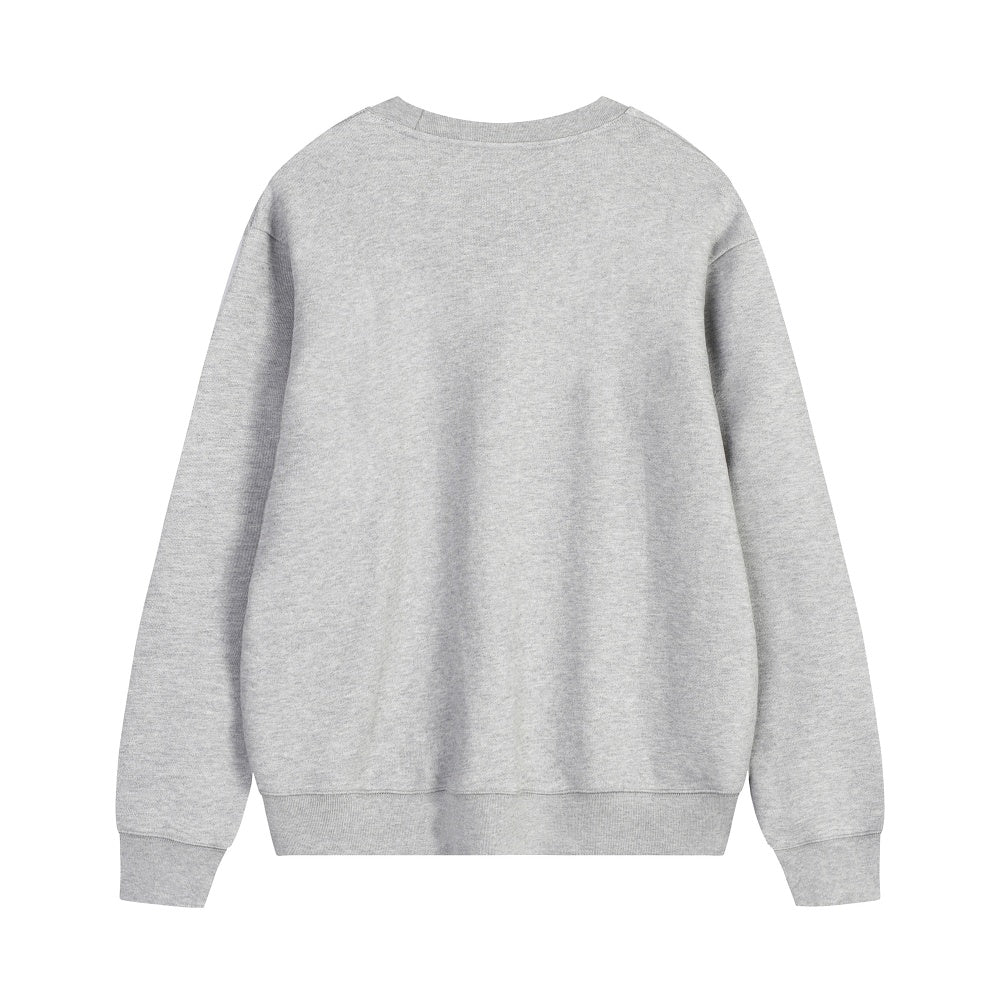 Unisex Oversized Casual Cotton Crewneck Sweatshirt