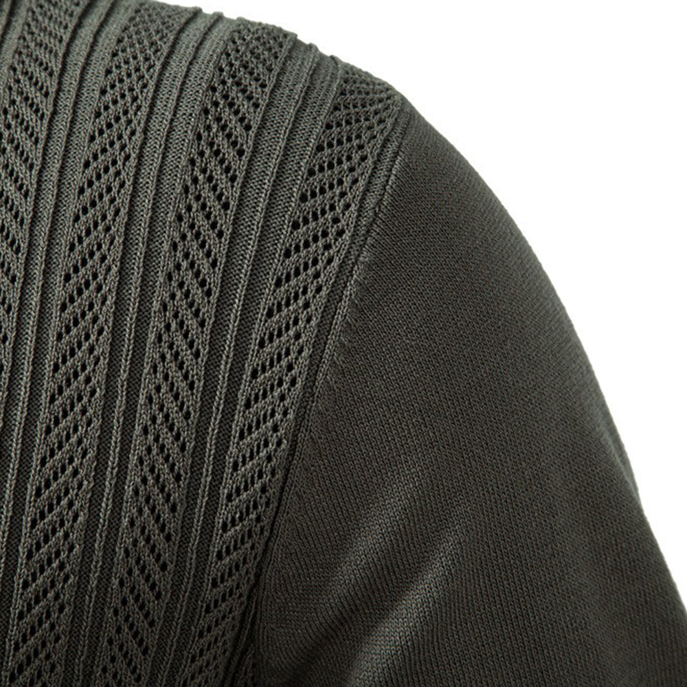 Men's Casual Half-Zip Sweater