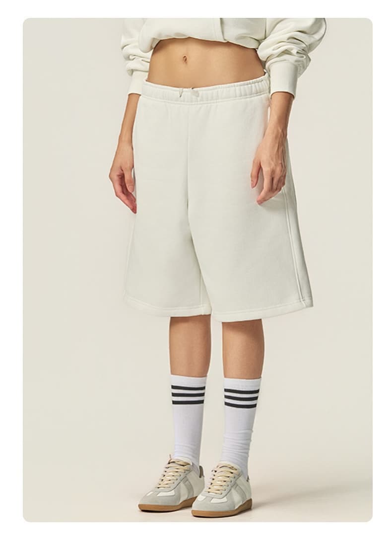 Heavyweight Fleece Drawstring Shorts