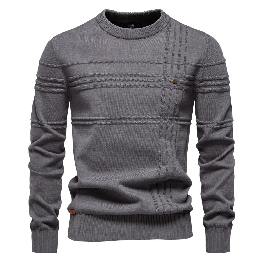Men's Crew Neck Knit Sweater