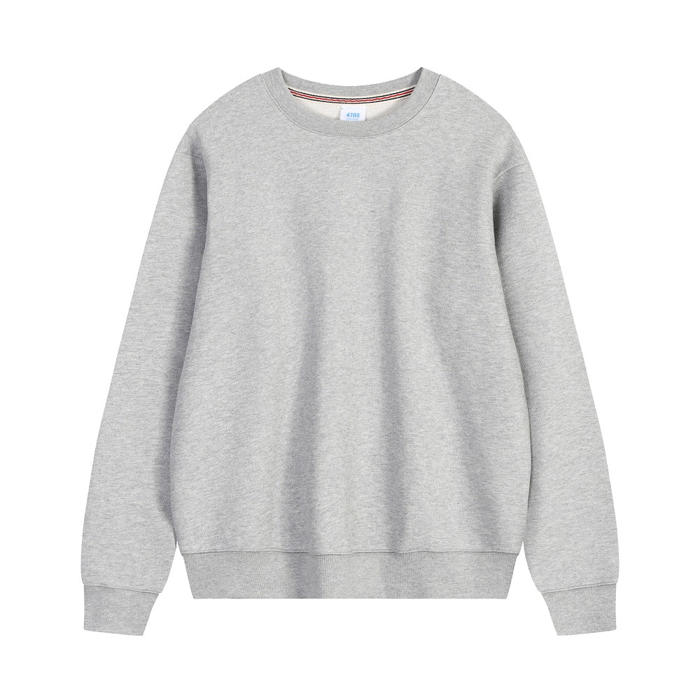 Unisex Oversized Casual Cotton Crewneck Sweatshirt