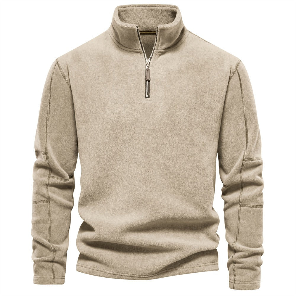 Men’s Half-Zip Mock Neck Sweatshirt