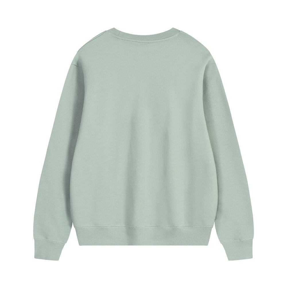 Unisex Oversized Casual Cotton Crewneck Sweatshirt