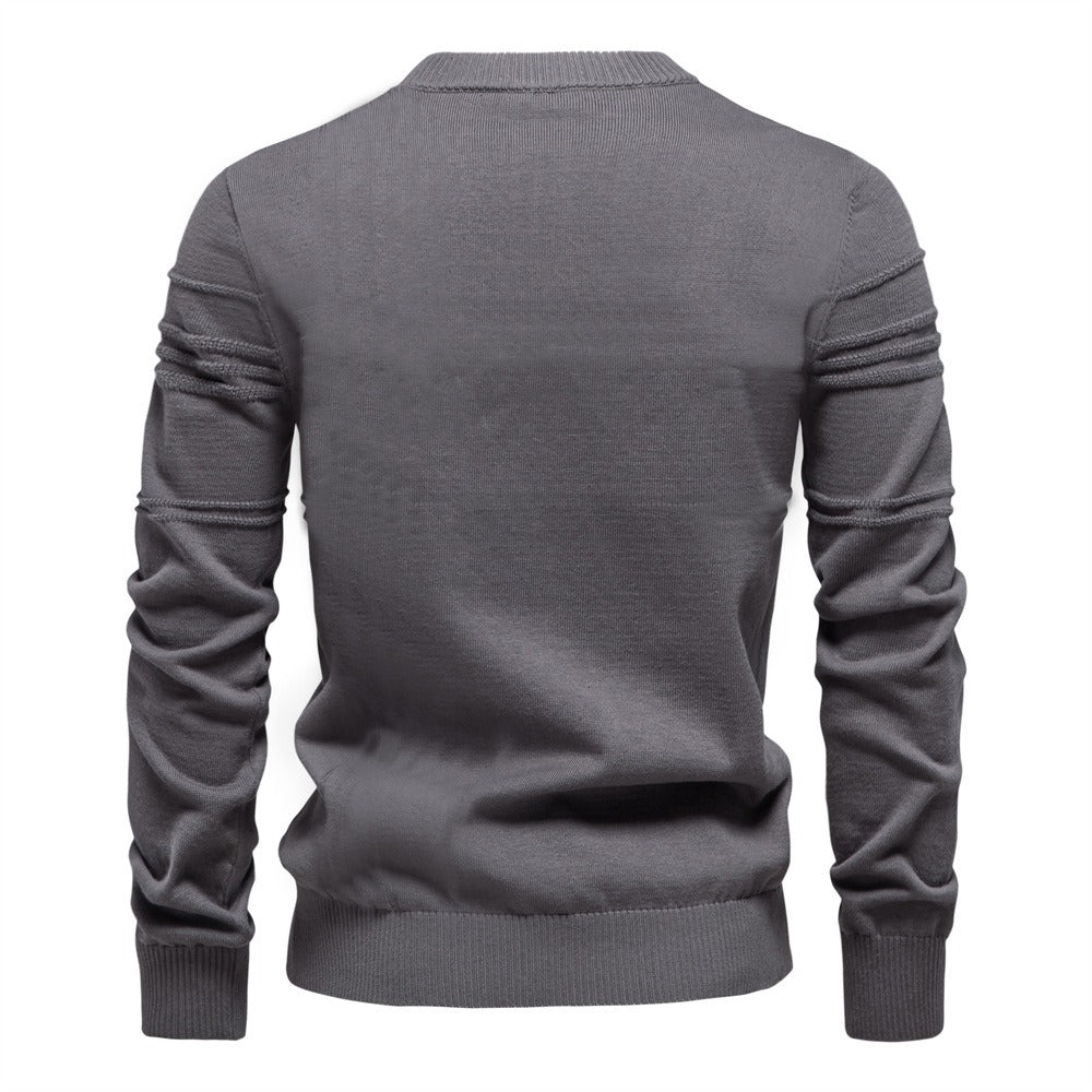 Men's Crew Neck Knit Sweater