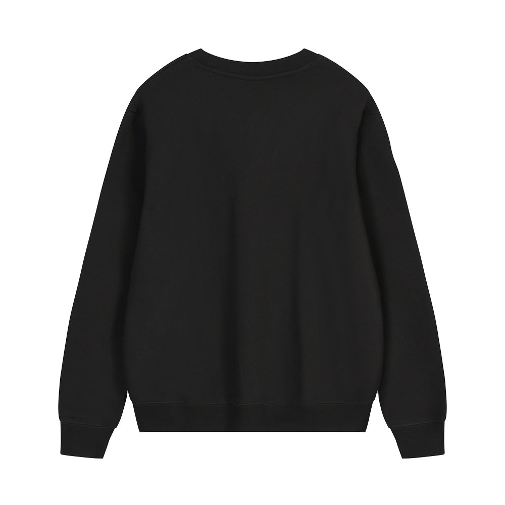 Unisex Oversized Casual Cotton Crewneck Sweatshirt