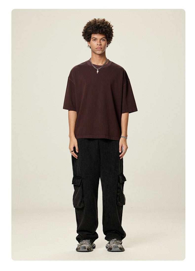 Washed Boxy Cotton T-Shirt