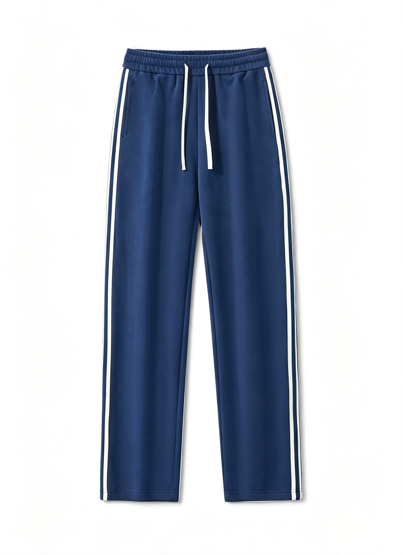 Relaxed Wide Leg Drawstring Casual Pants
