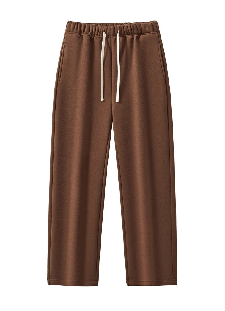 Heavyweight Fleece Wide-Leg Sweatpants