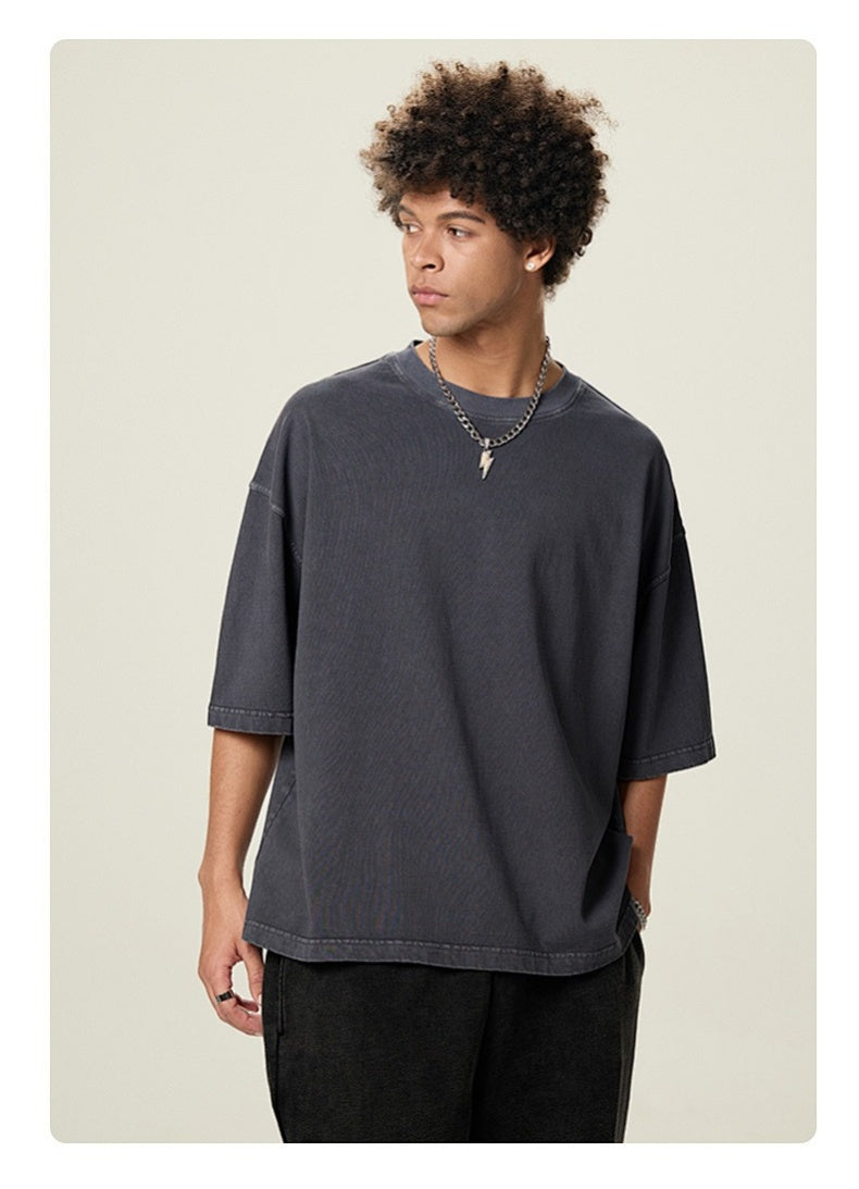 Washed Boxy Cotton T-Shirt