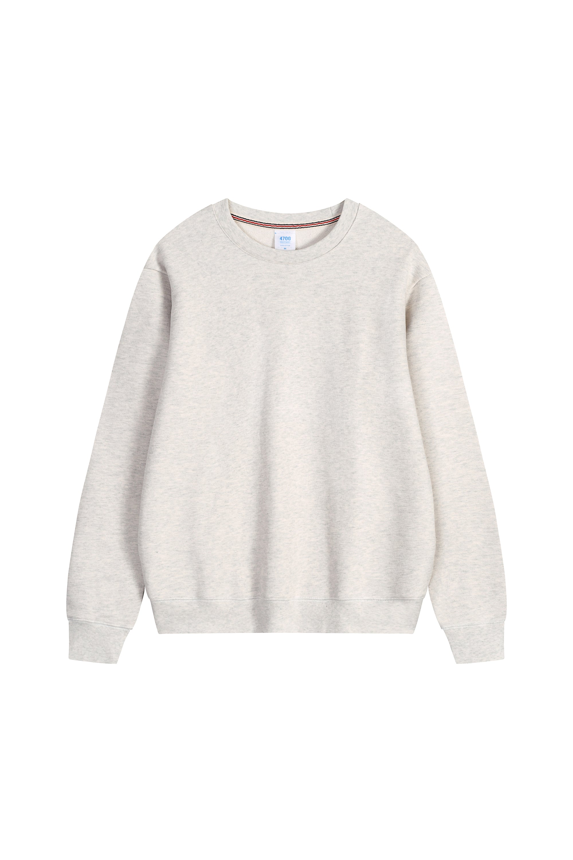 Unisex Oversized Casual Cotton Crewneck Sweatshirt