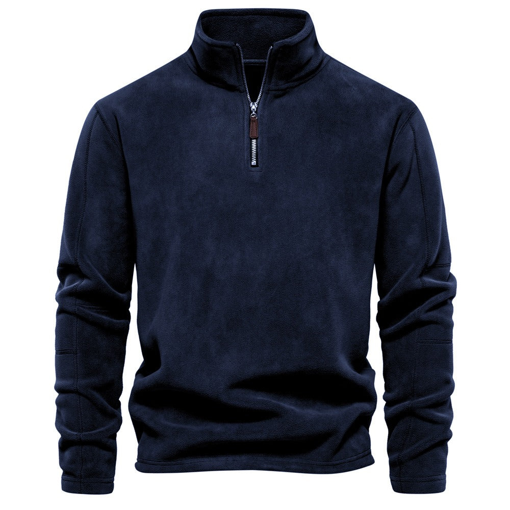 Men’s Half-Zip Mock Neck Sweatshirt