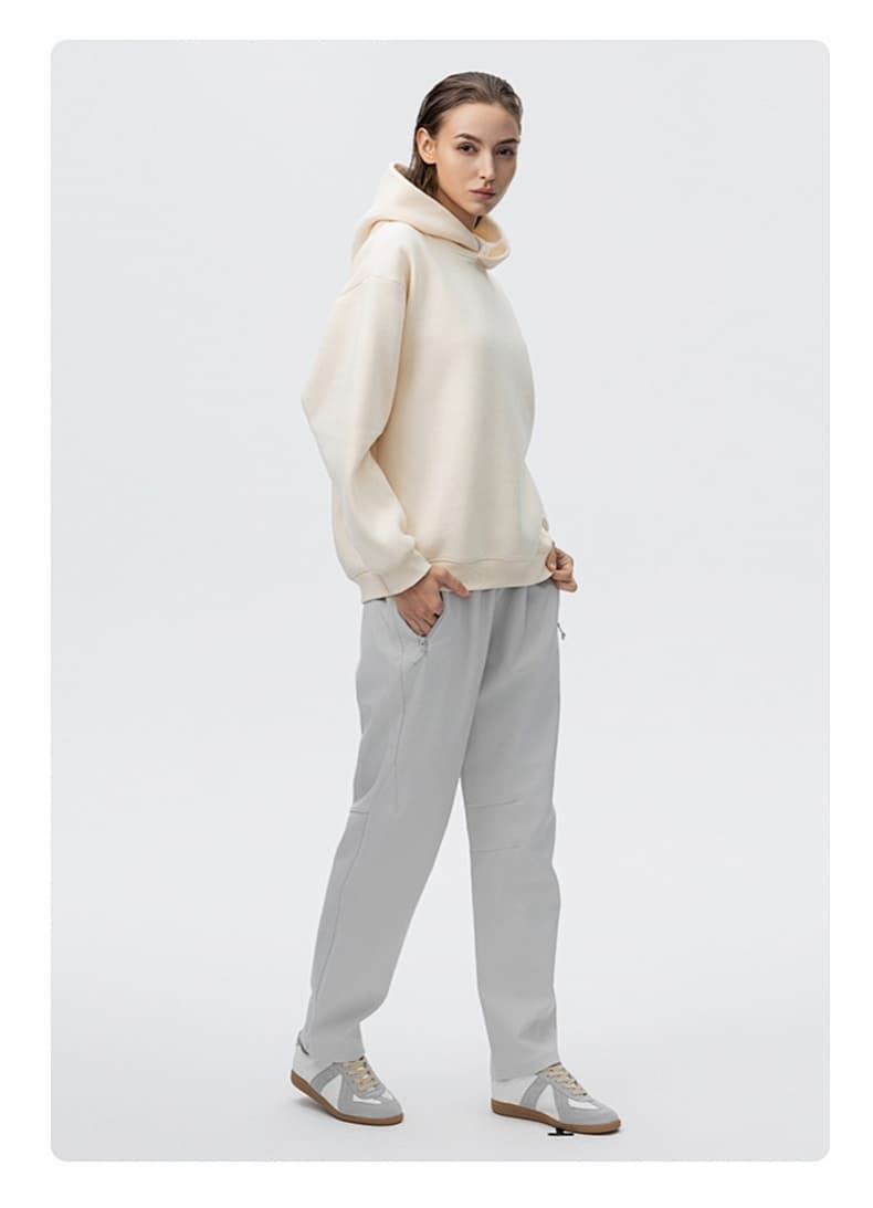 Boxy Heavyweight Fleece Clean Fit Hoodie