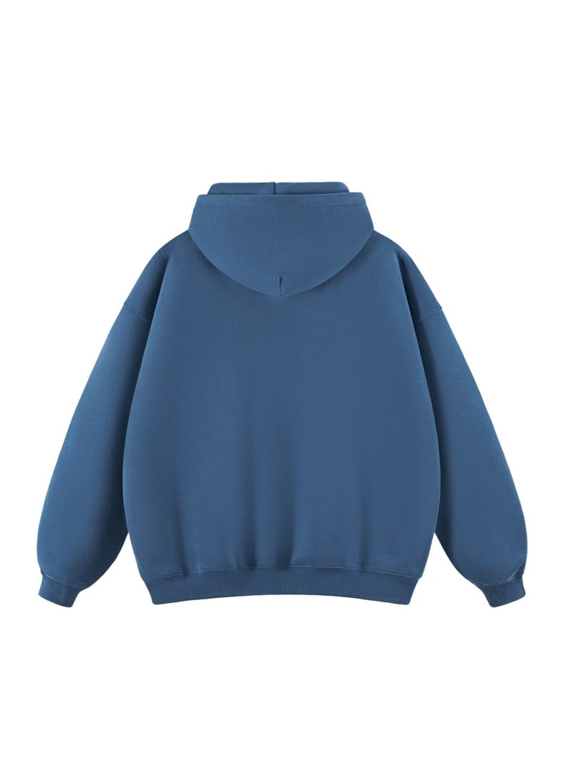 Fleece Lined Relaxed Pullover Hoodie