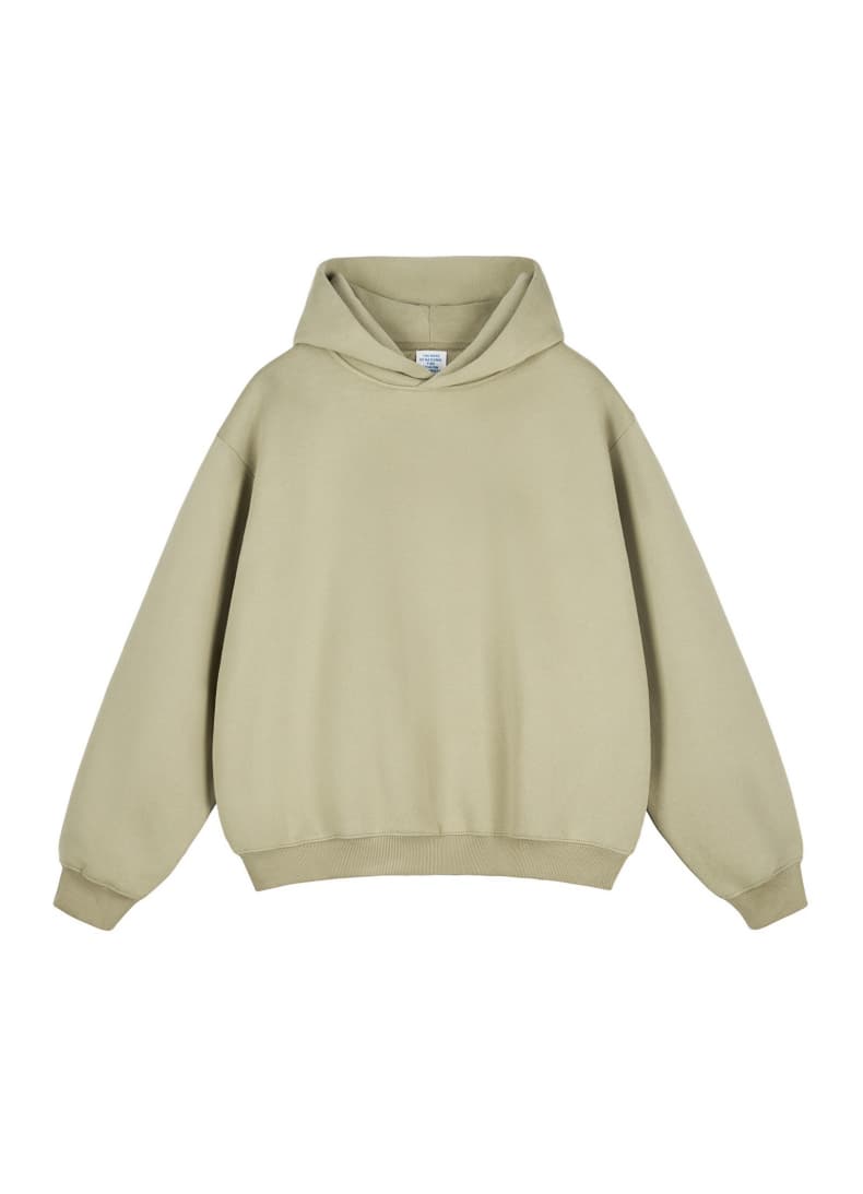 Boxy Heavyweight Fleece Clean Fit Hoodie