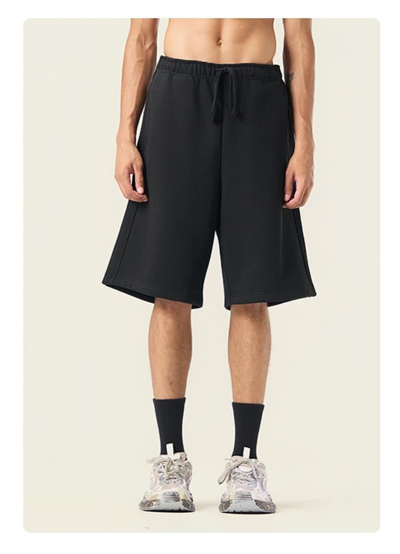 Heavyweight Fleece Drawstring  Shorts