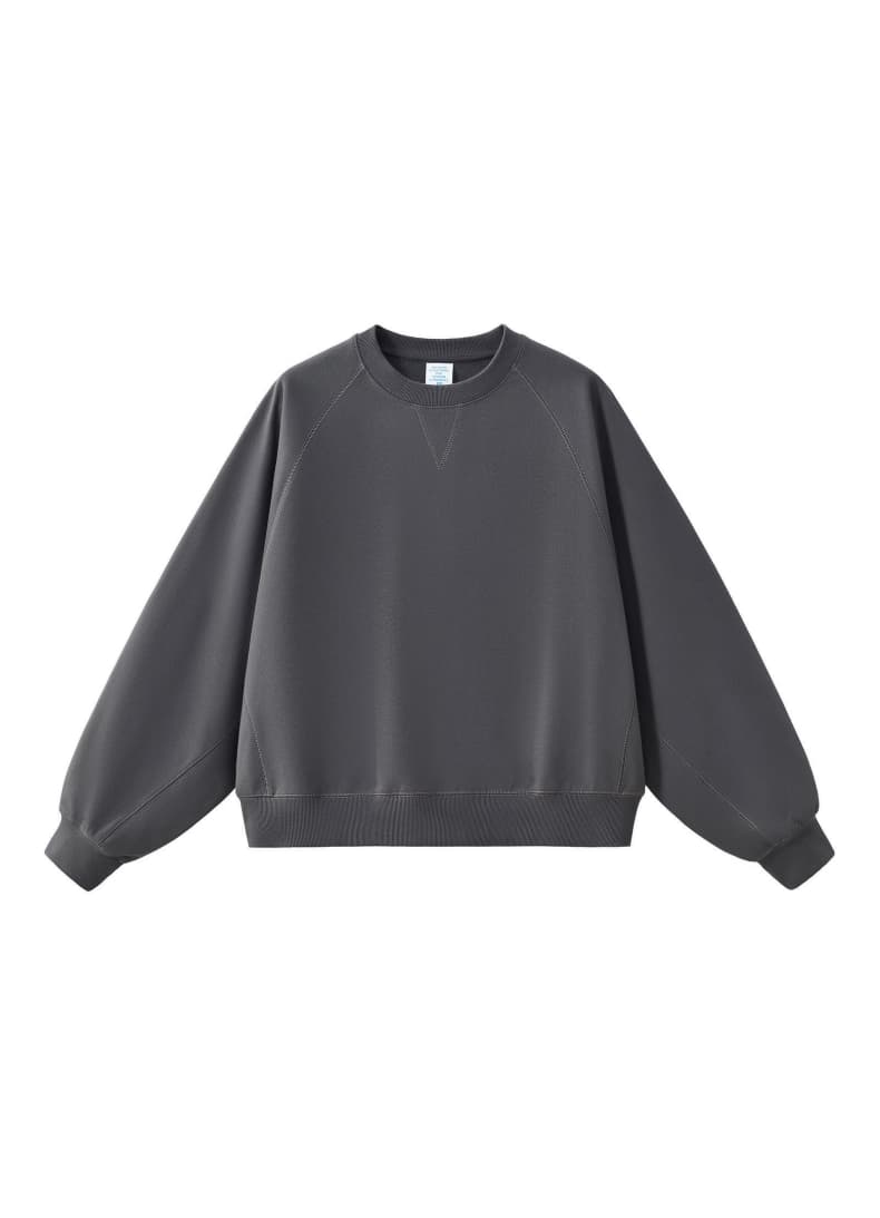 Deconstructed Boxy Panelled Crewneck Sweatshirt
