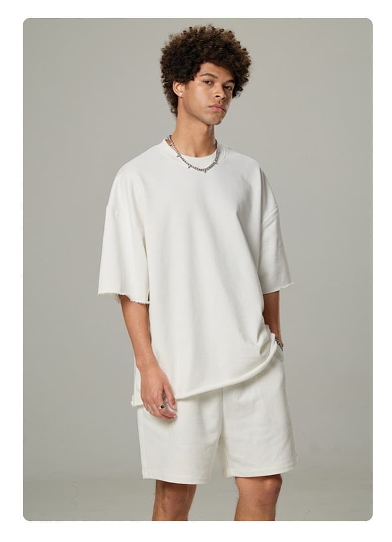 Relaxed Crew Neck T-Shirt