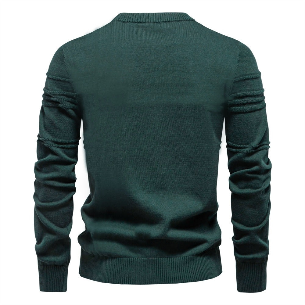 Men's Crew Neck Knit Sweater