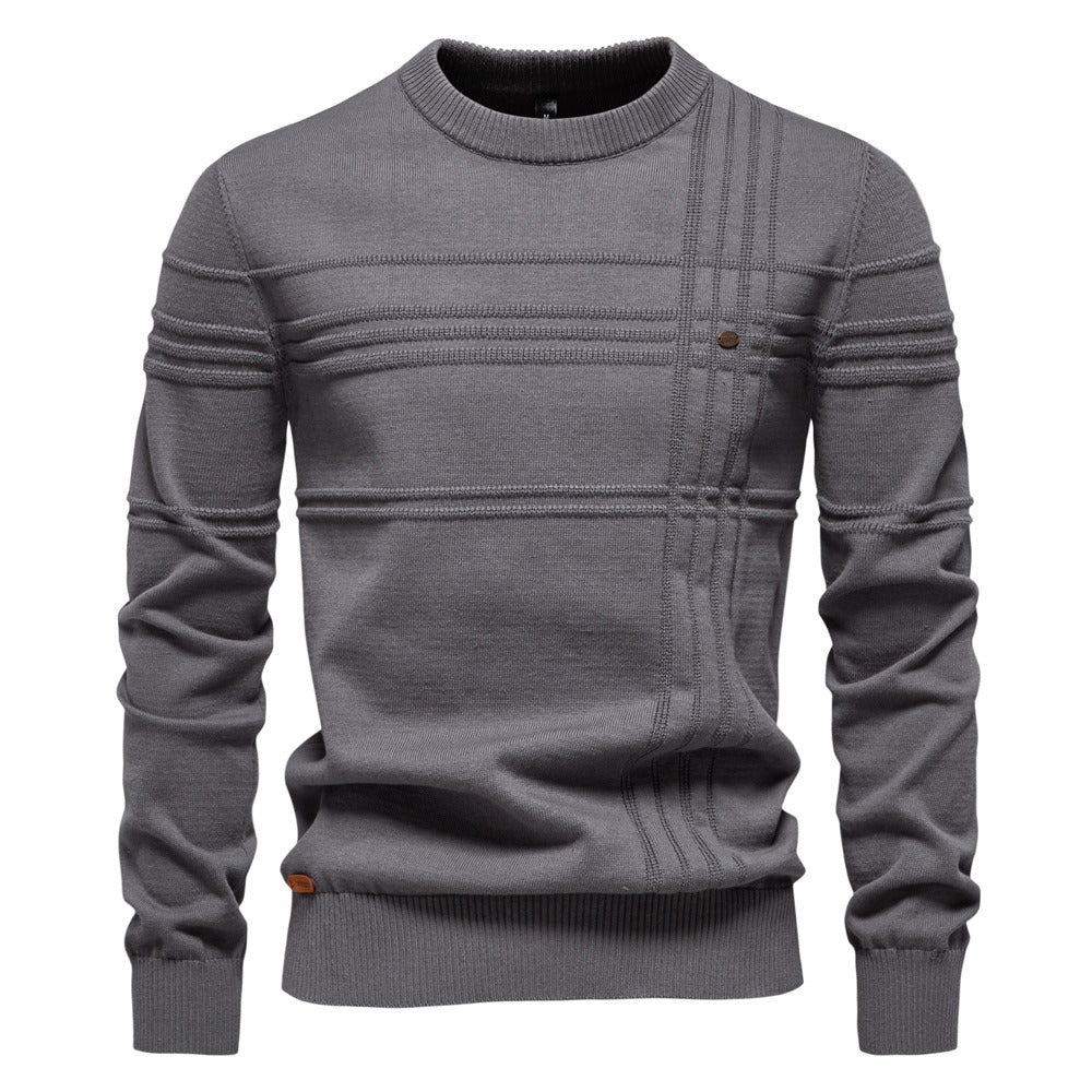 Men's Crew Neck Knit Sweater
