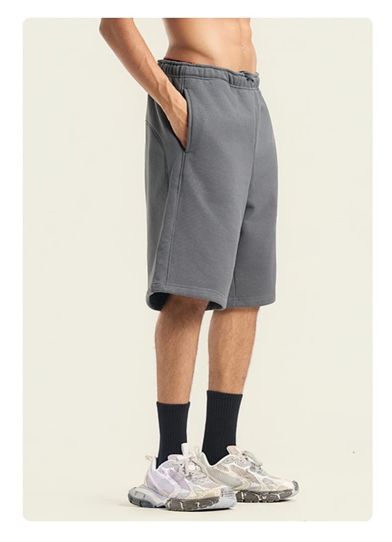 Heavyweight Fleece Drawstring  Shorts