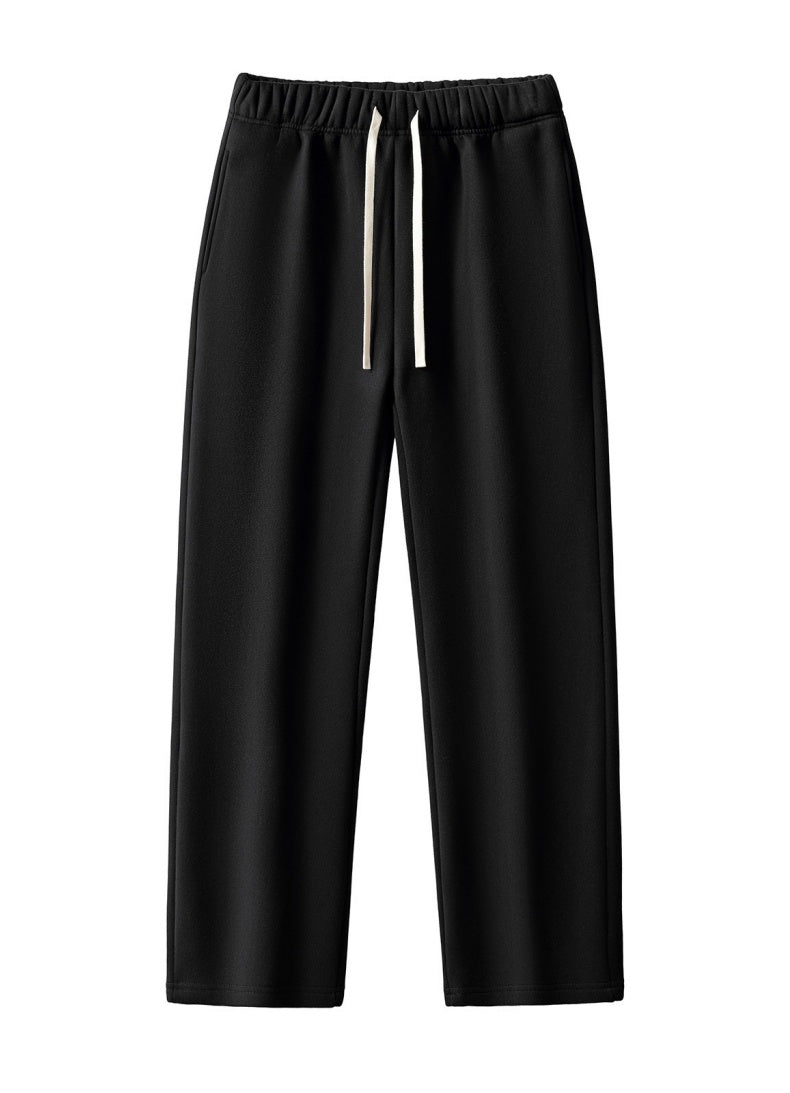Heavyweight Fleece Wide-Leg Sweatpants