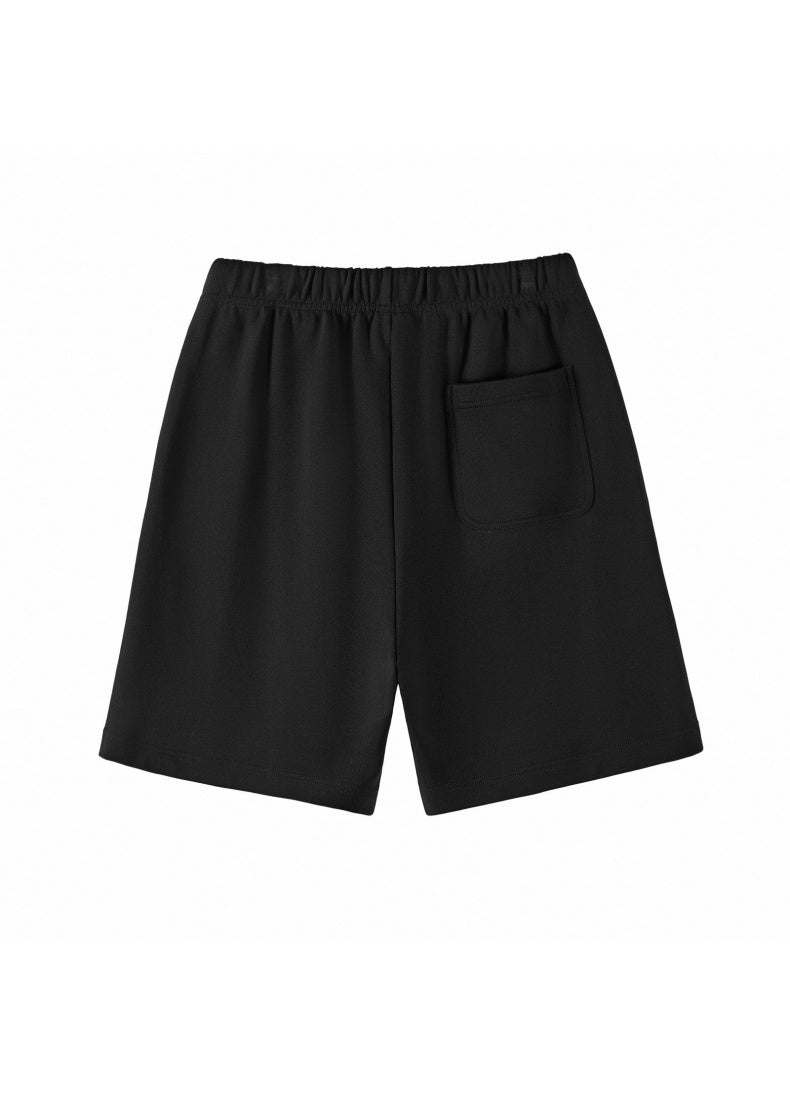 Heavyweight Cotton Straight-Leg Drawstring Shorts