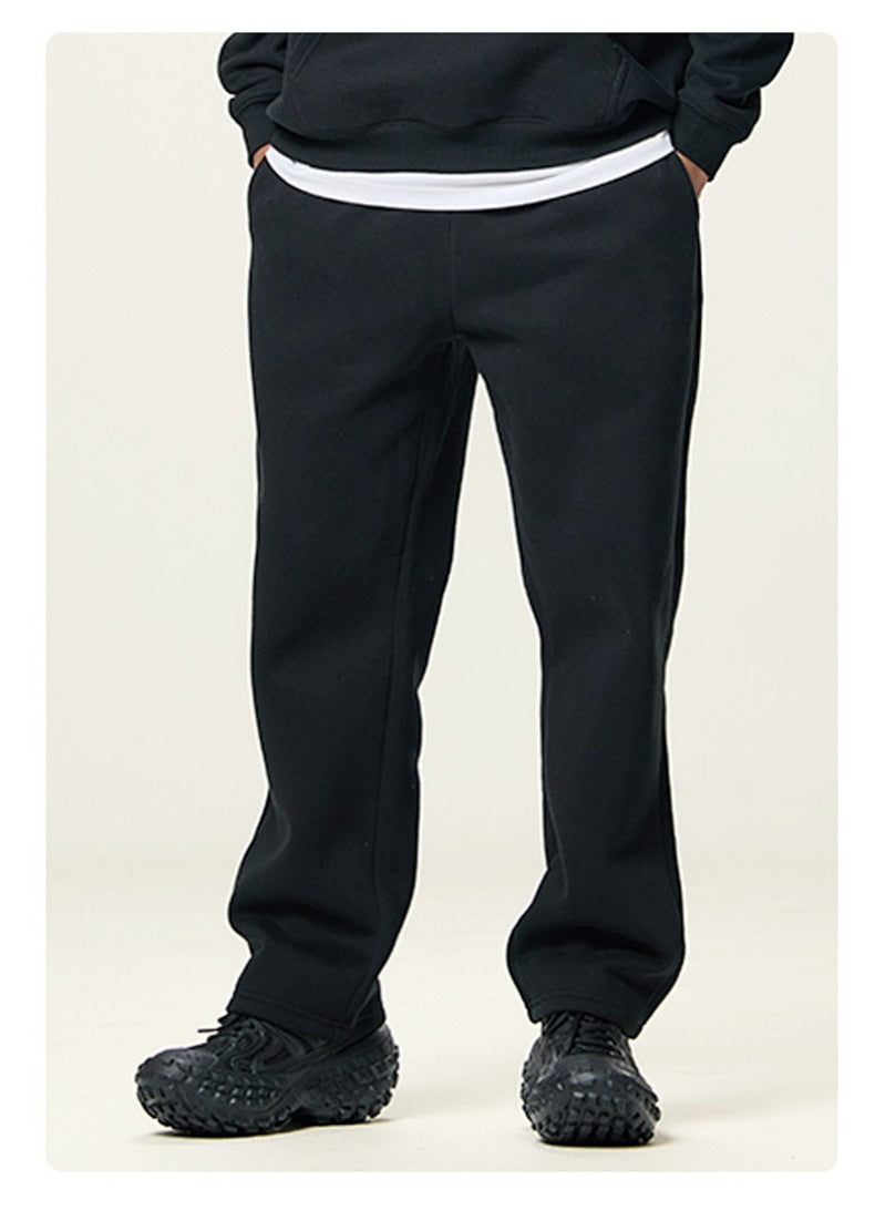 Heavyweight Fleece Wide-Leg Sweatpants