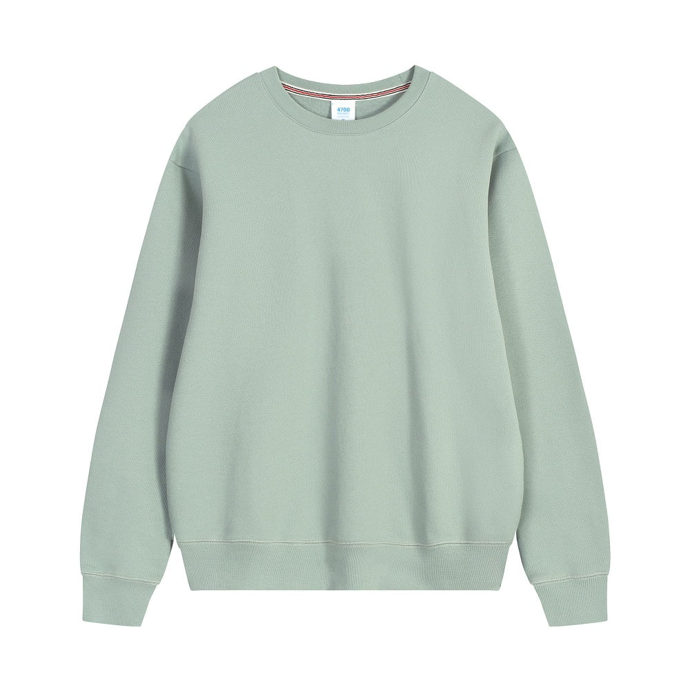 Unisex Oversized Casual Cotton Crewneck Sweatshirt