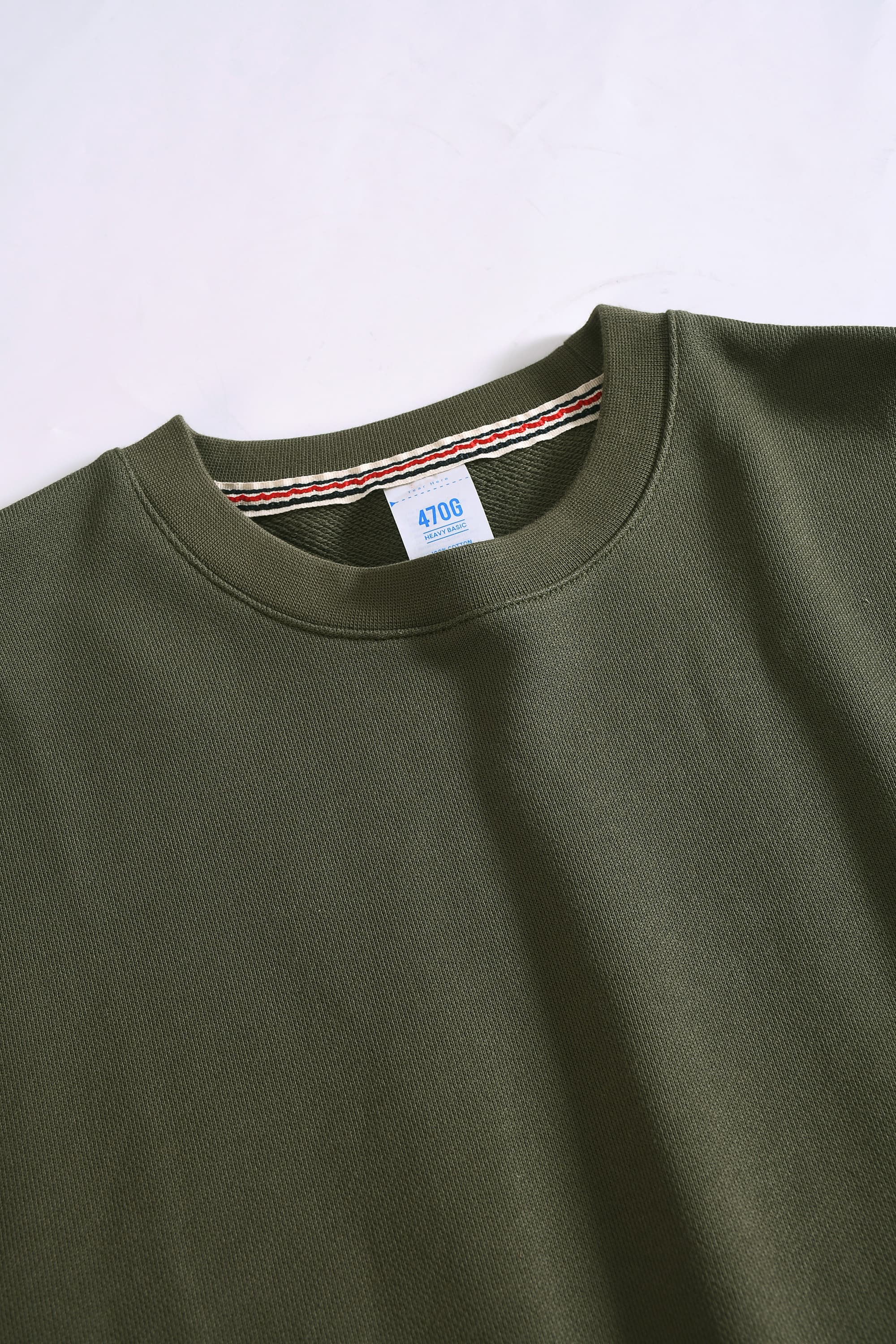 Unisex Oversized Casual Cotton Crewneck Sweatshirt