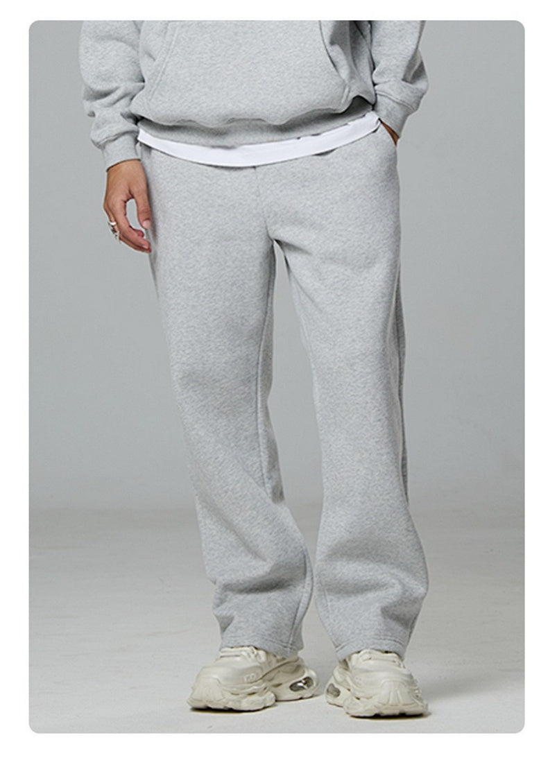 Heavyweight Fleece Wide-Leg Sweatpants