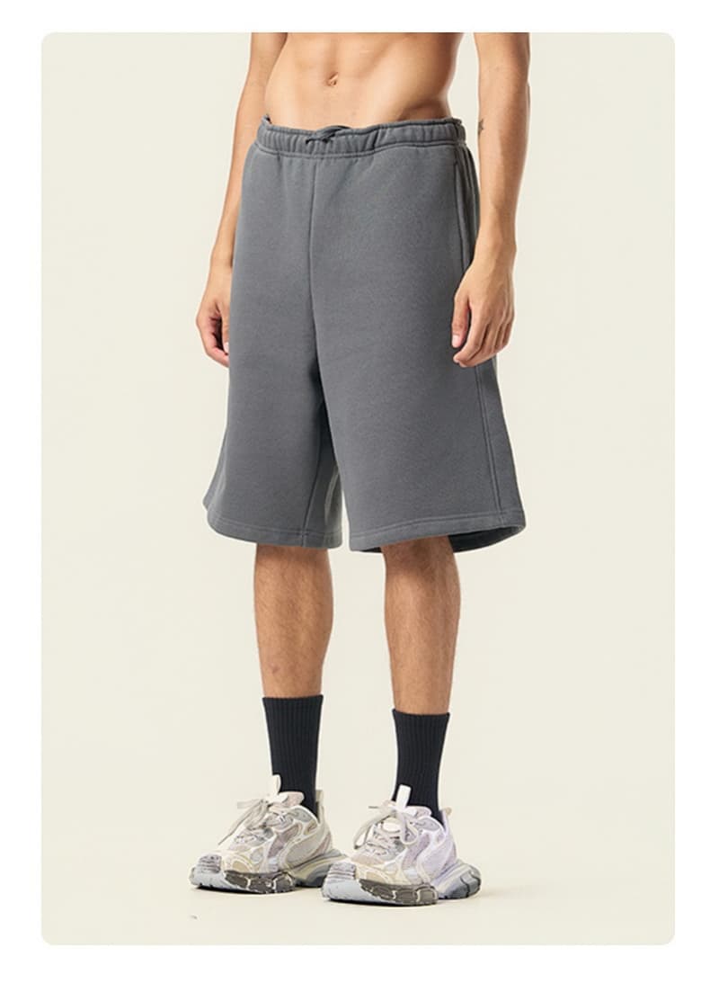 Heavyweight Fleece Drawstring  Shorts