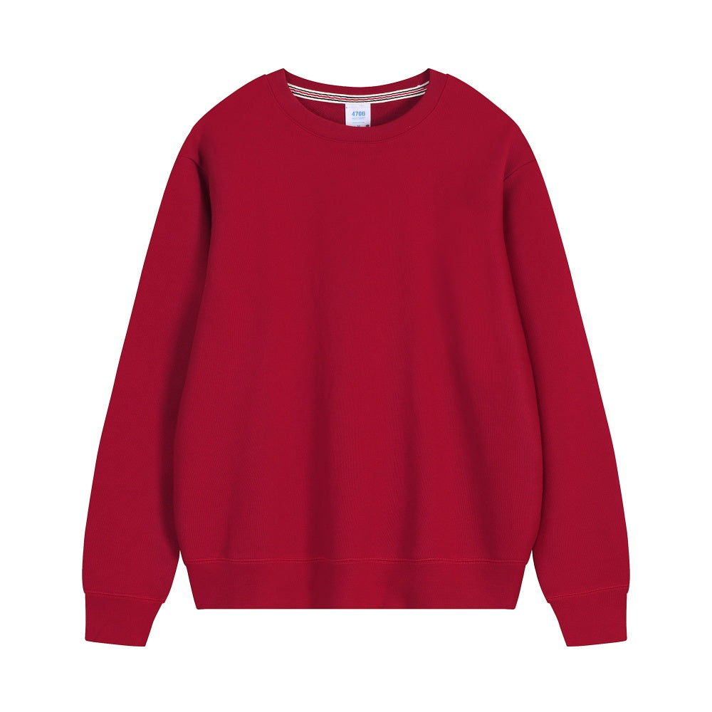 Unisex Oversized Casual Cotton Crewneck Sweatshirt