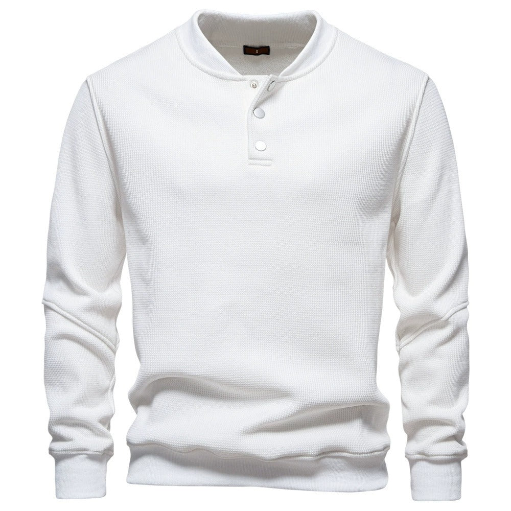 Men’s Waffle Fleece Lined Sweatshirt