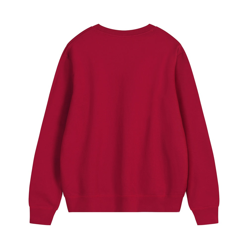 Unisex Oversized Casual Cotton Crewneck Sweatshirt