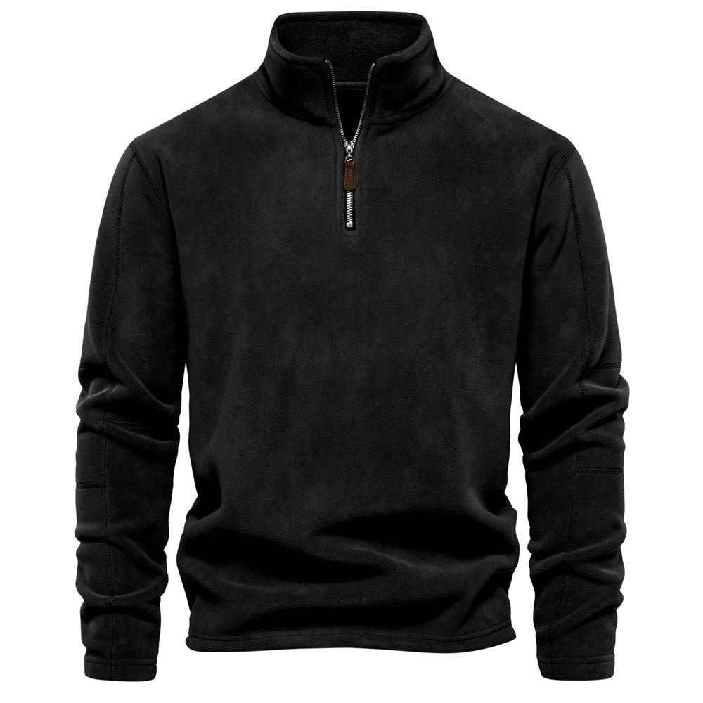 Men’s Half-Zip Mock Neck Sweatshirt