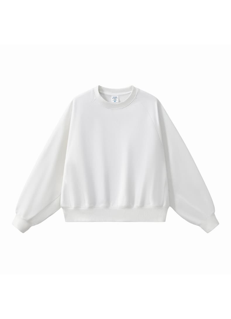 Deconstructed Boxy Panelled Crewneck Sweatshirt