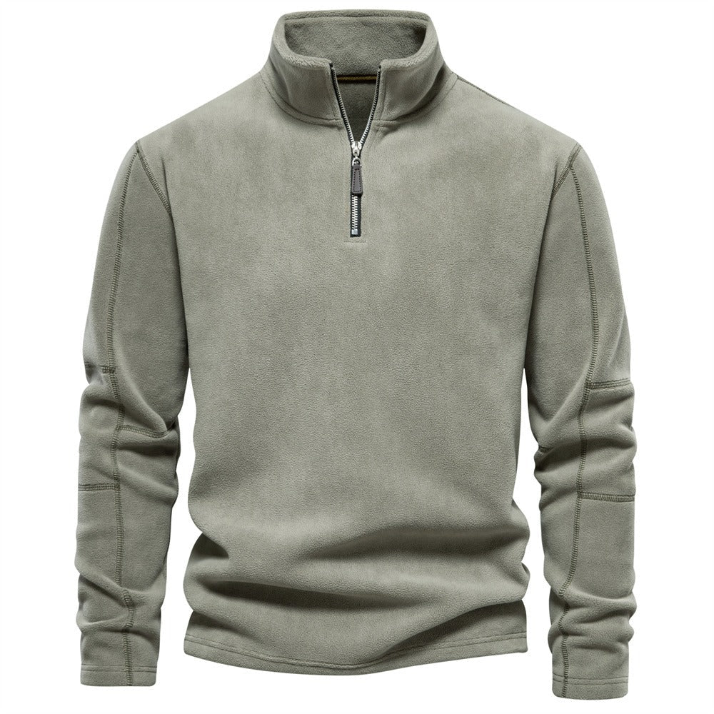 Men’s Half-Zip Mock Neck Sweatshirt