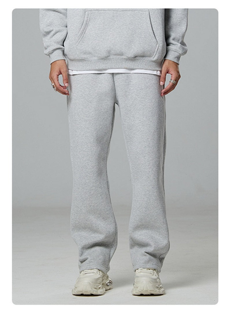 Heavyweight Fleece Wide-Leg Sweatpants