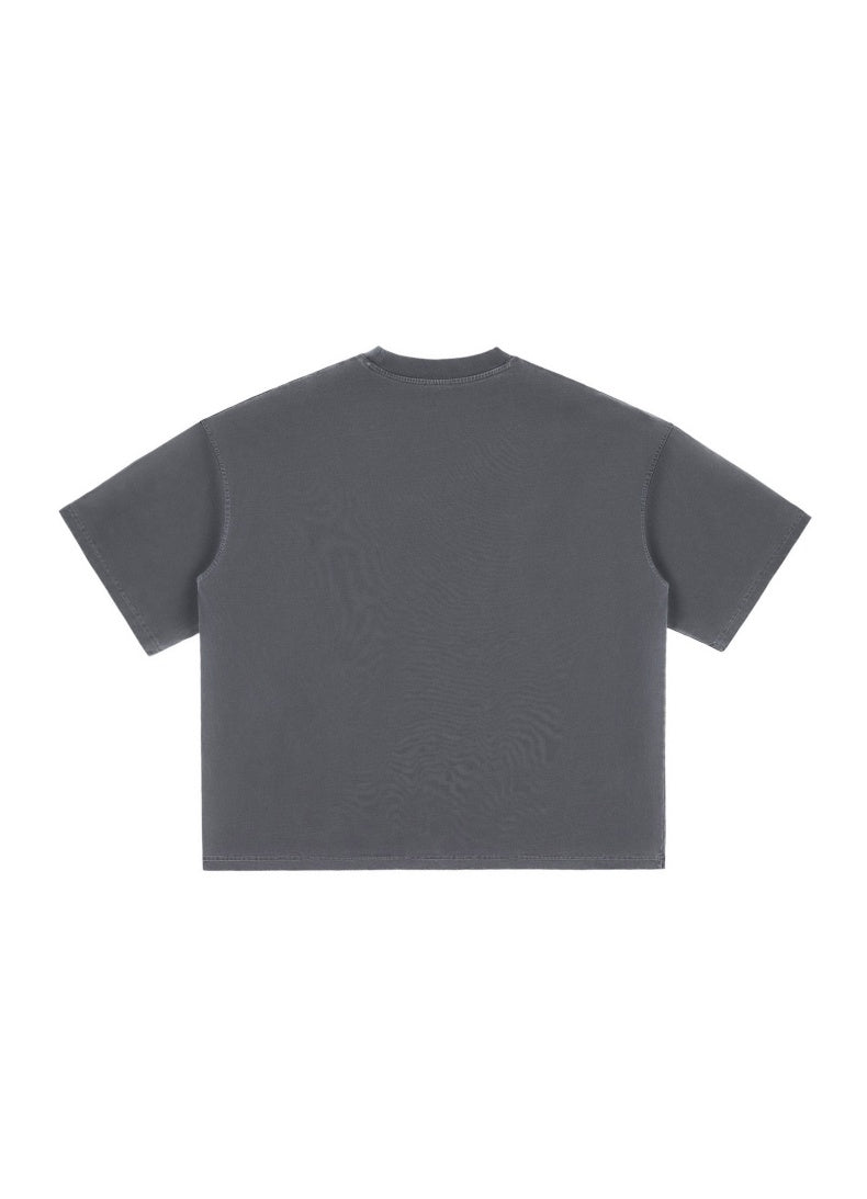 Washed Boxy Cotton T-Shirt