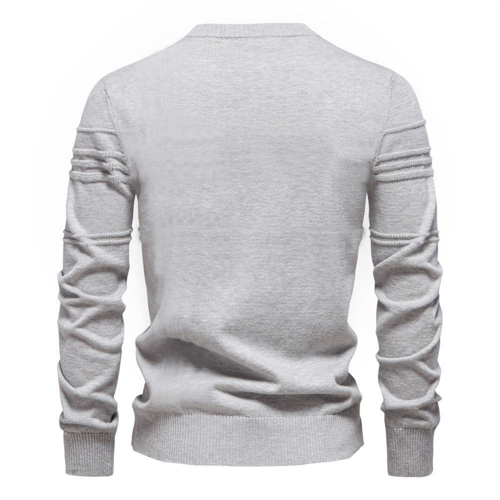 Men's Crew Neck Knit Sweater