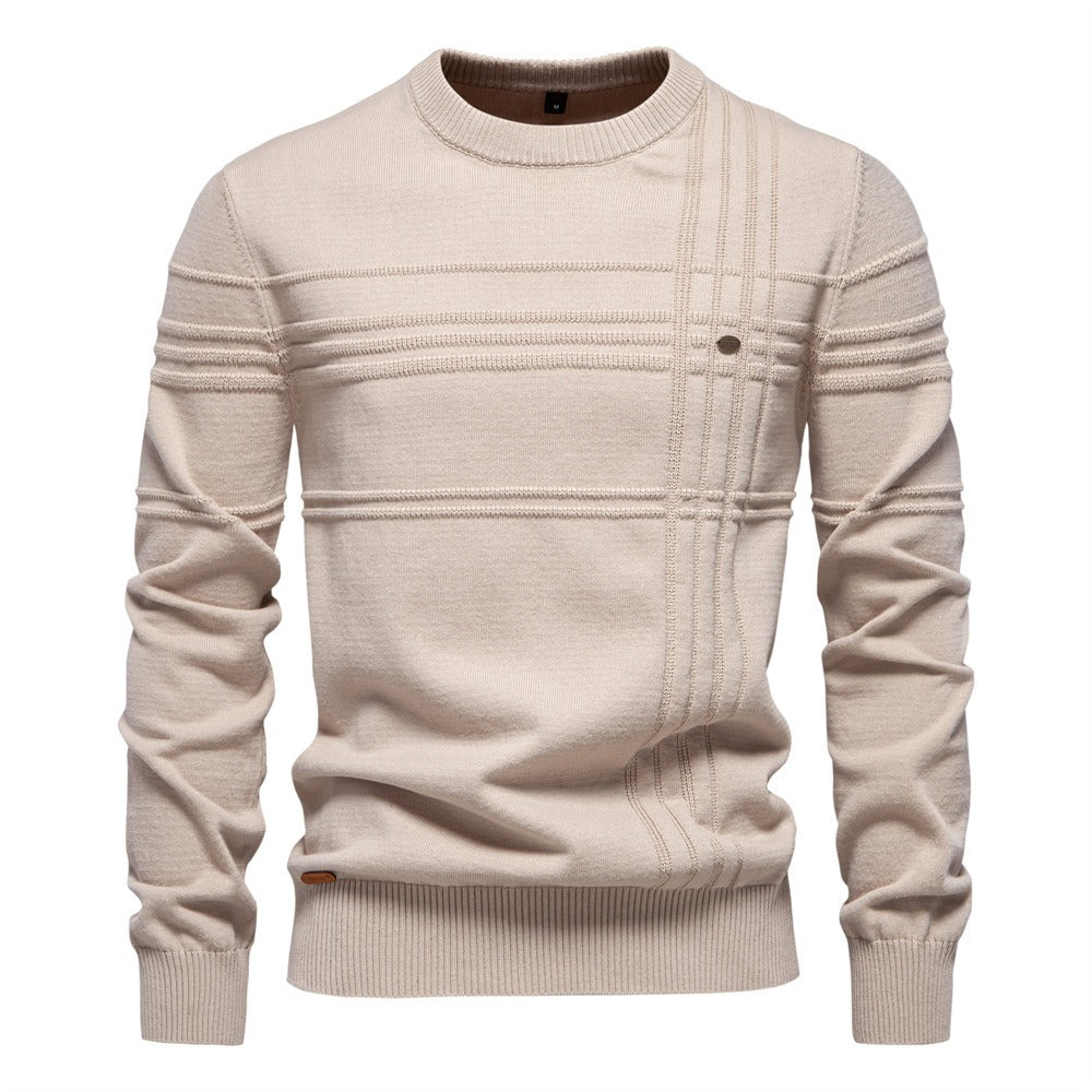 Men's Crew Neck Knit Sweater