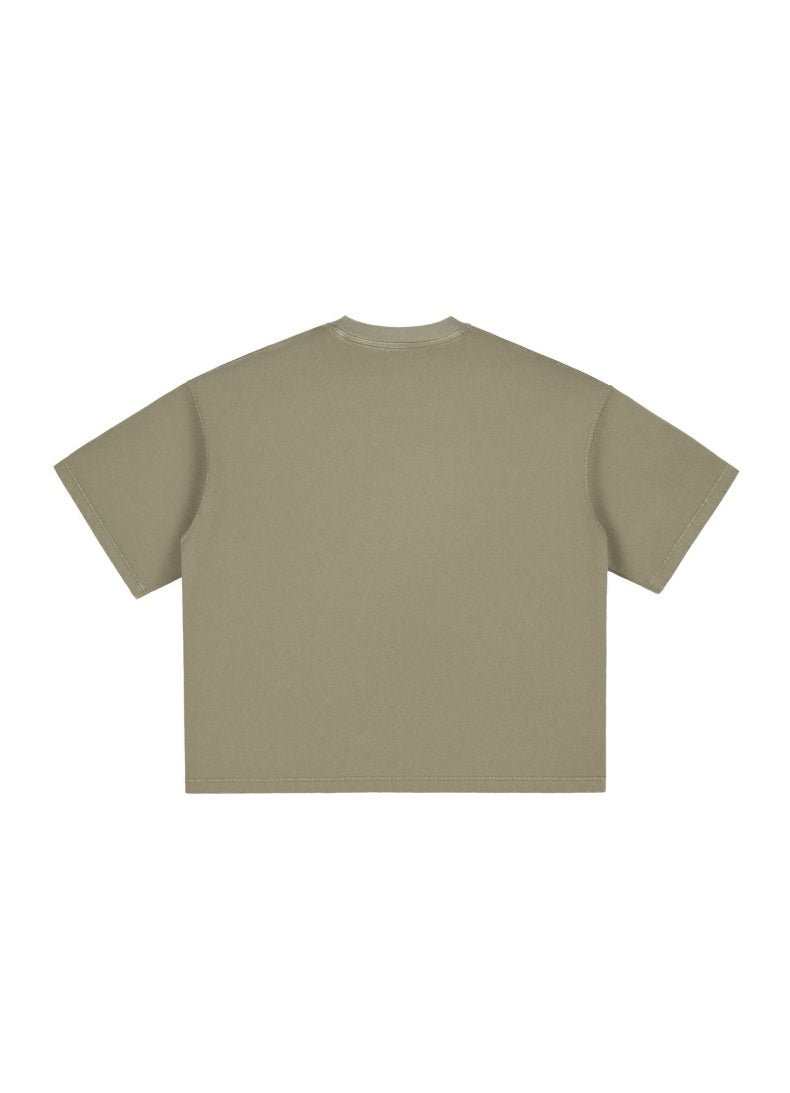 Washed Boxy Cotton T-Shirt