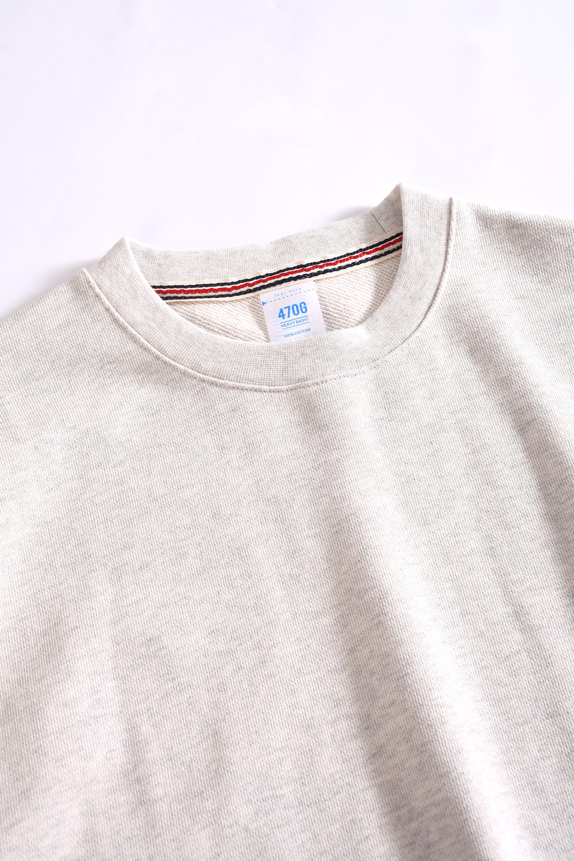 Unisex Oversized Casual Cotton Crewneck Sweatshirt